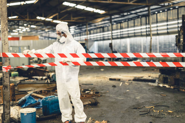 Professional Biohazard technician working in Cicero, IL
